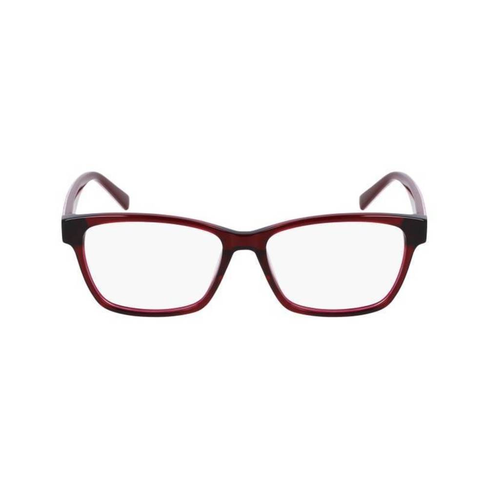 Marchon NYC M 5023 Eyeglasses 630 Crystal Red Pink Mosiac 57mm